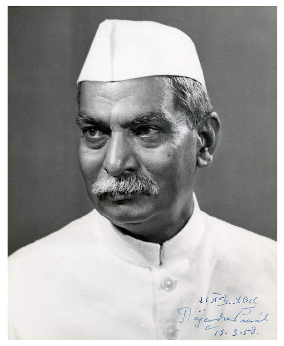 Rajendra Prasad: 1st President of India from 1950 to 1962