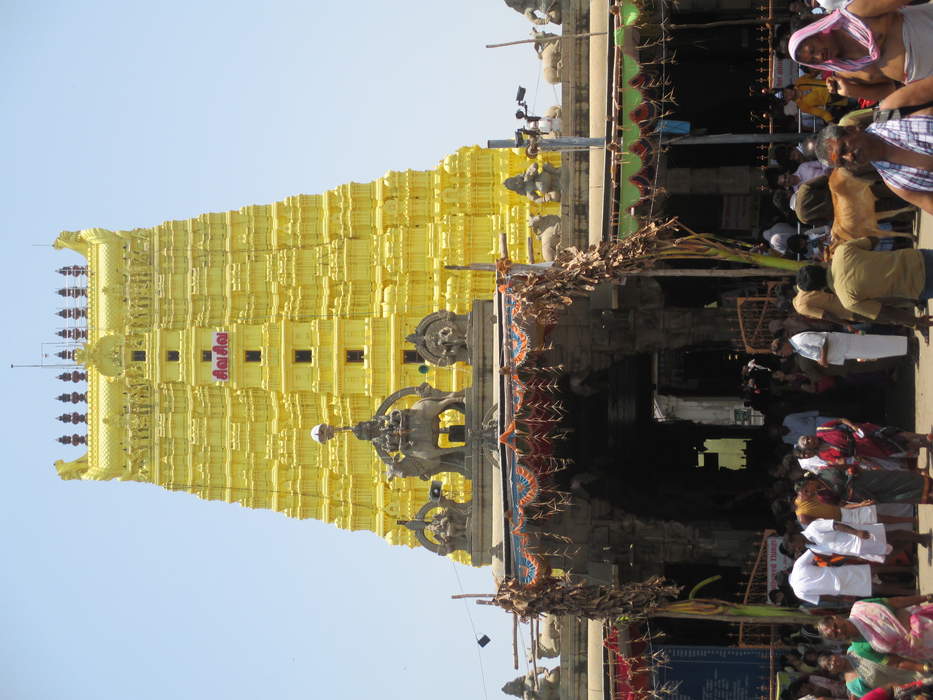 Ramanathaswamy Temple: Hindu temple in Rameswaram island in the state of Tamil Nadu, India