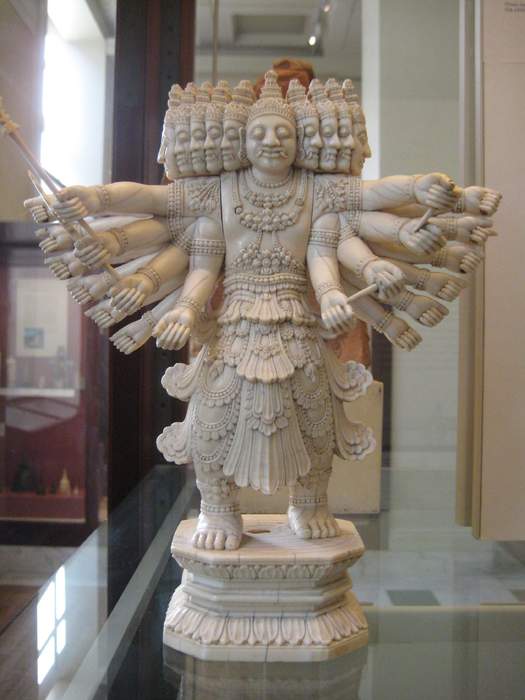 Ravana: Primary antagonist in the Hindu epic Ramayana