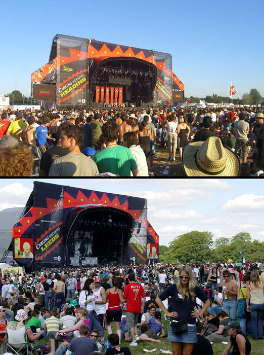 Reading and Leeds Festivals: Pair of annual music festivals in England