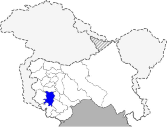 Reasi district: District of Jammu and Kashmir administered by India
