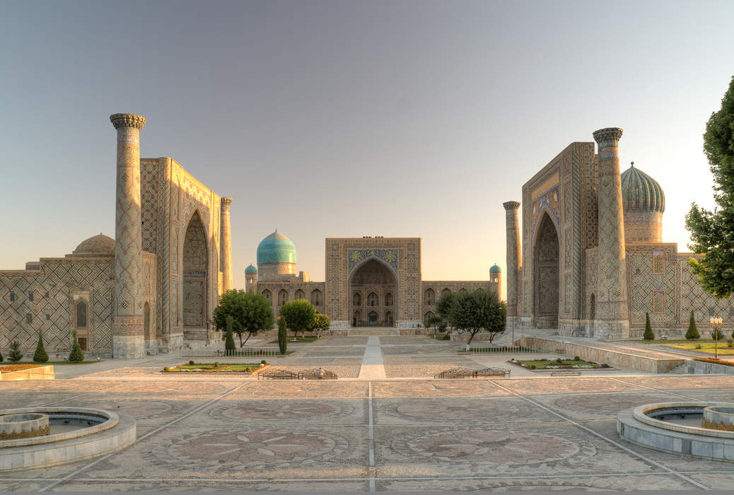 Registan: Historical center of Samarkand, Uzbekistan