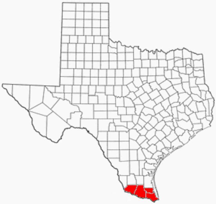 Lower Rio Grande Valley: Location in south Texas and Northeast Mexico