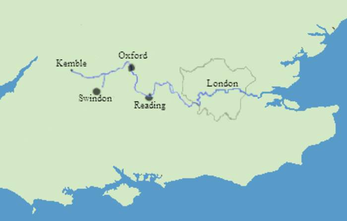 River Thames: River in southern England