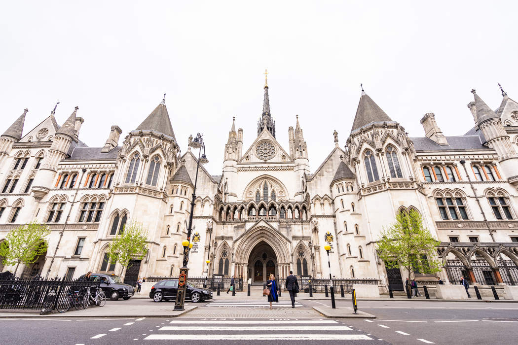 Royal Courts of Justice: Court building in London, England