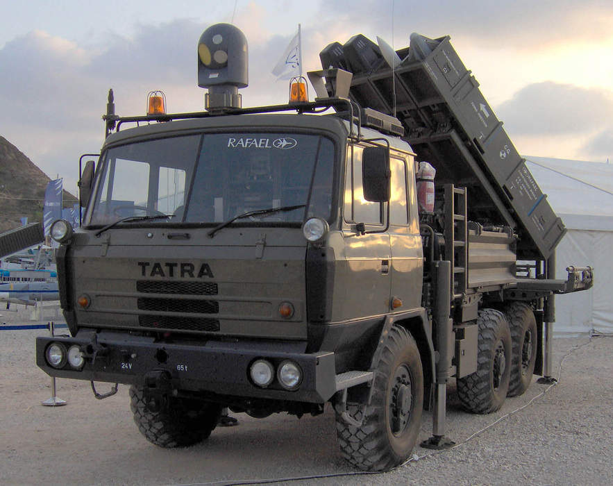 SPYDER: Israeli short/medium range air defence system