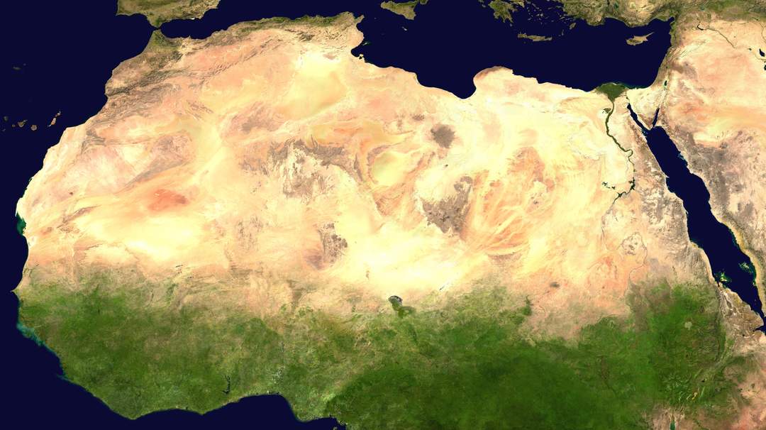 Sahara: Desert on the African continent