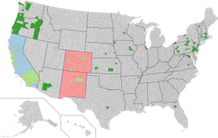 Sanctuary city: City that does not cooperate with enforcement of national immigration law