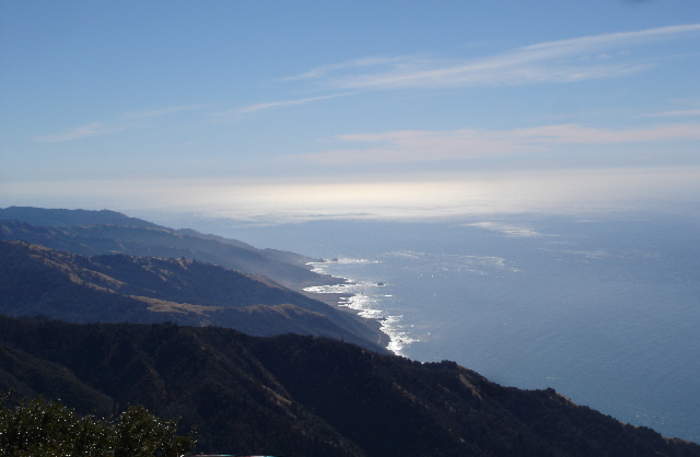 Santa Lucia Range: Mountain range on the central California coast of the USA
