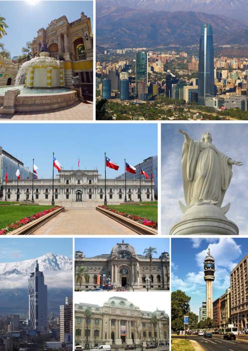 Santiago: Capital and largest city of Chile
