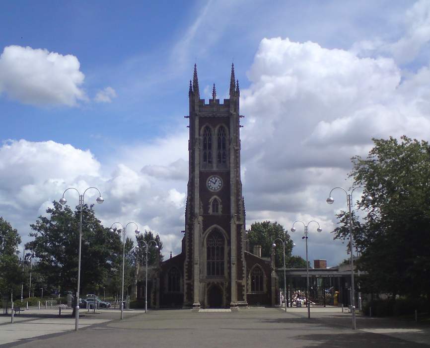 Scunthorpe: Industrial town in Lincolnshire, England