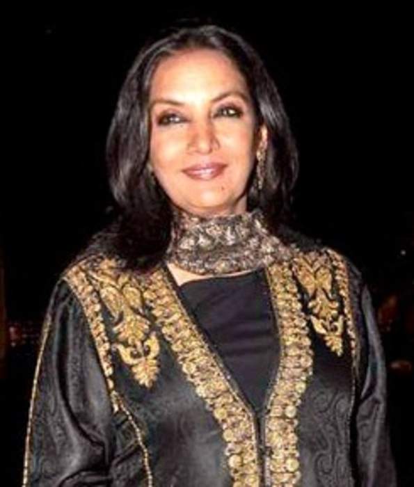 Shabana Azmi: Indian actress (born 1950)