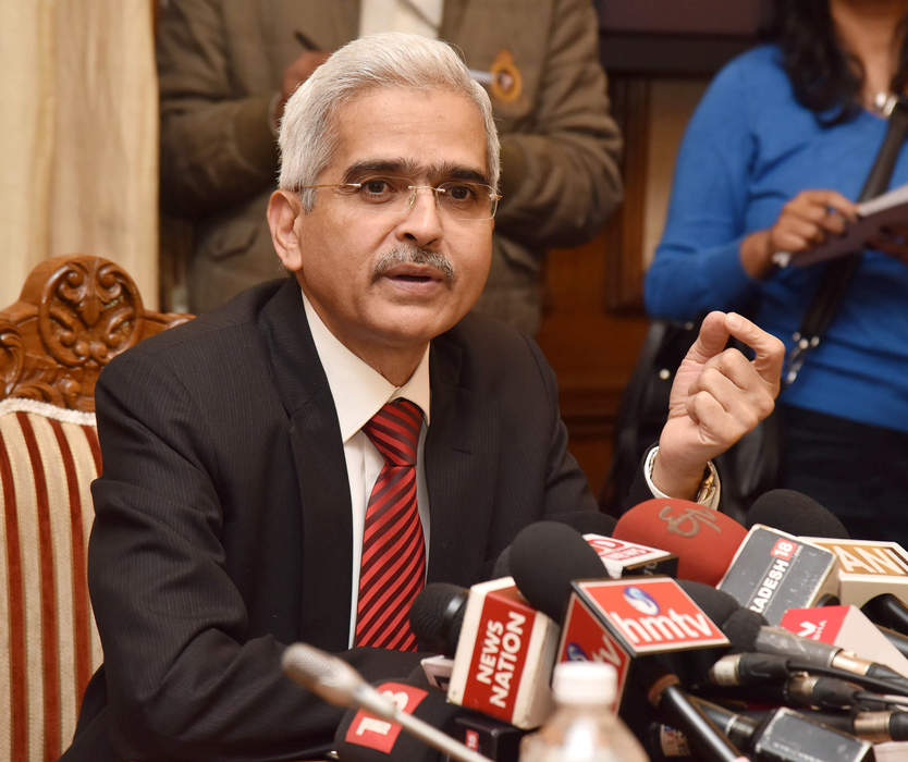 Shaktikanta Das: Governor of the Reserve Bank of India (RBI)