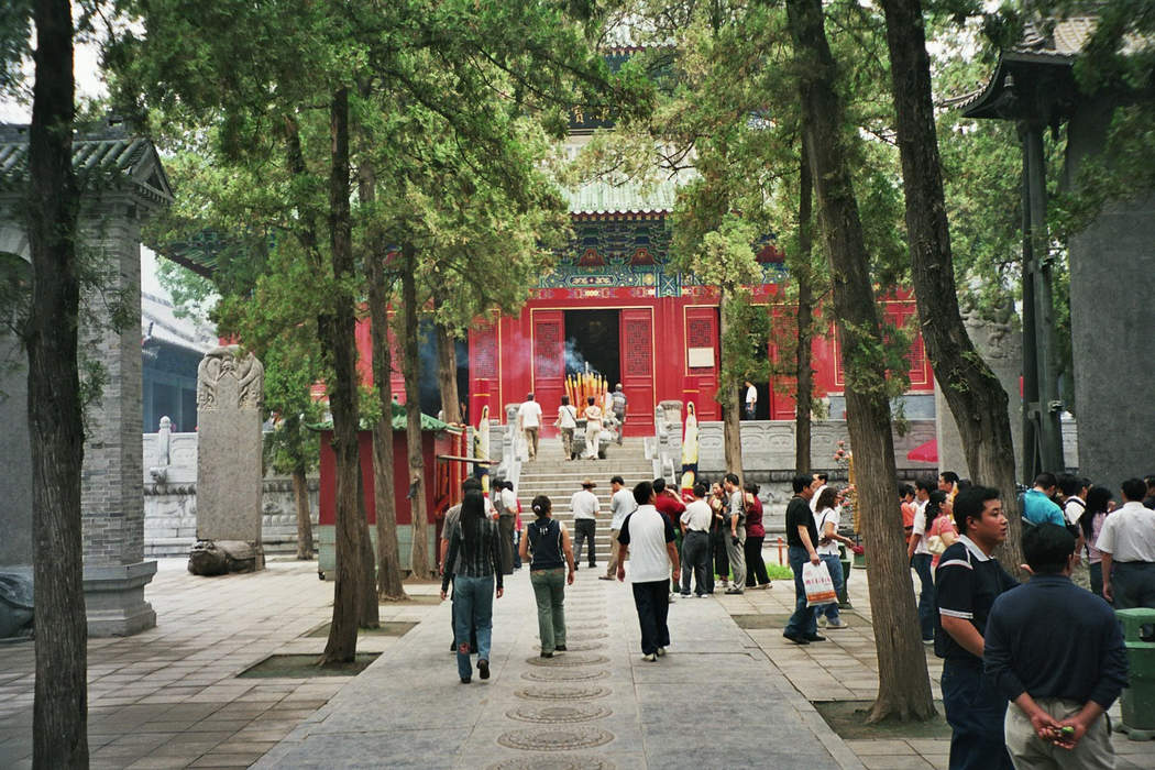 Shaolin Monastery: Chan Buddhist temple in Dengfeng, China