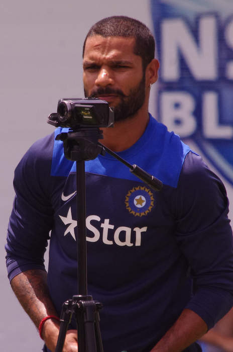 Shikhar Dhawan: Indian cricketer (born 1985)