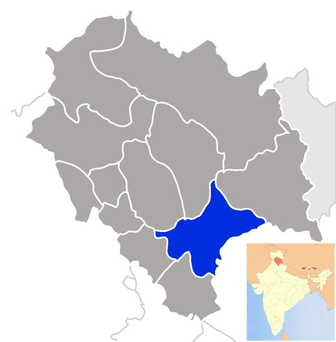 Shimla district: District of Himachal Pradesh in India