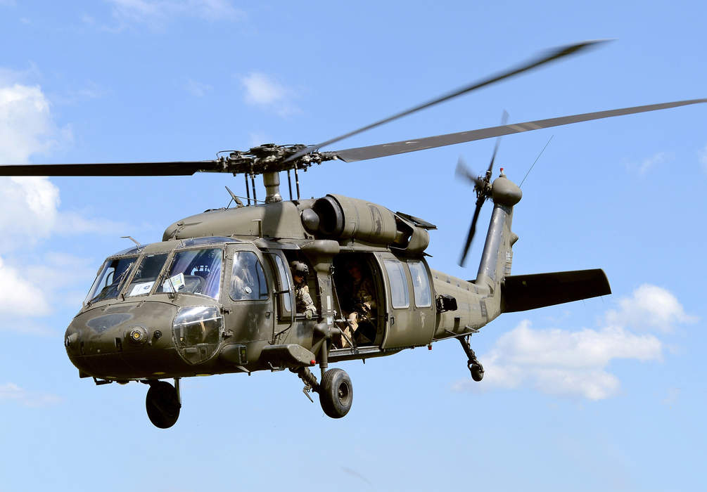 Sikorsky UH-60 Black Hawk: Series of military utility transport helicopters