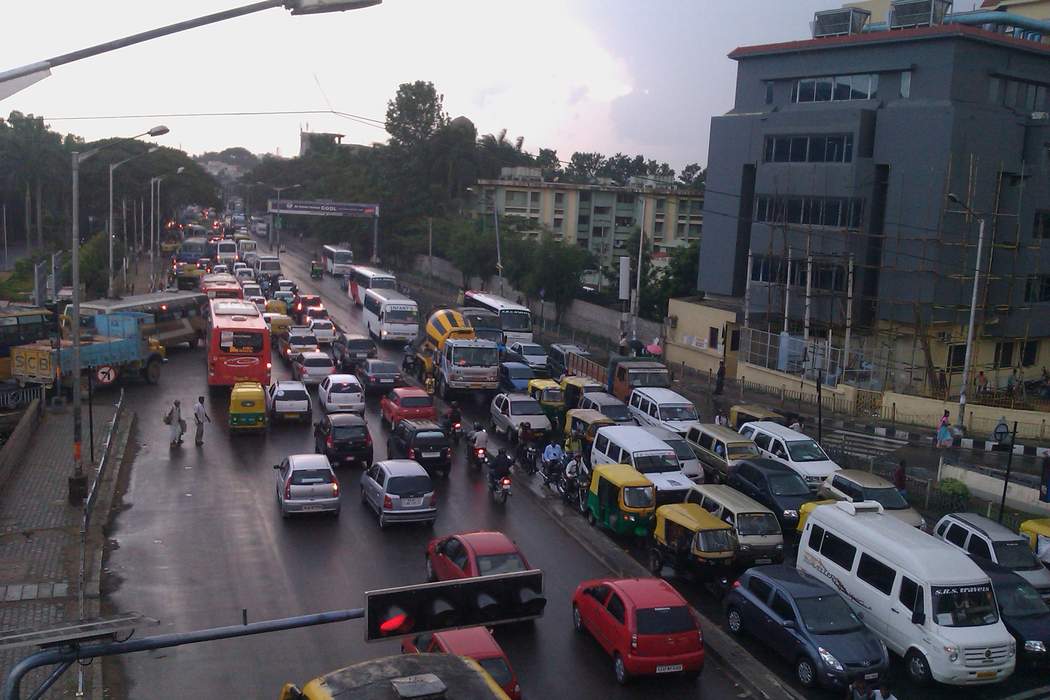 Silk Board junction: Road interchange in Bengaluru
