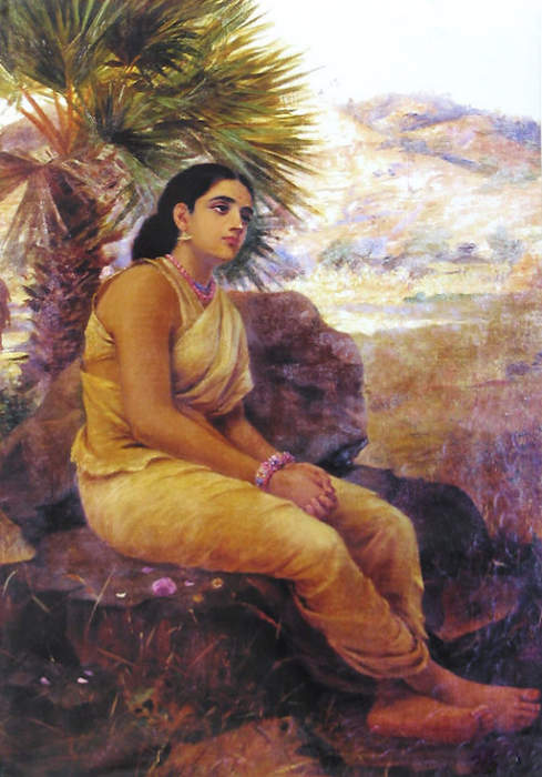 Sita: Hindu goddess described in the Hindu text Ramayana