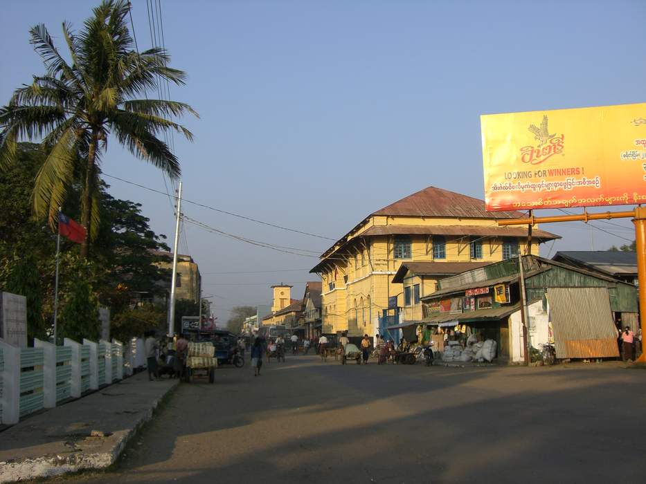Sittwe: Capital Town in Rakhine State, Myanmar
