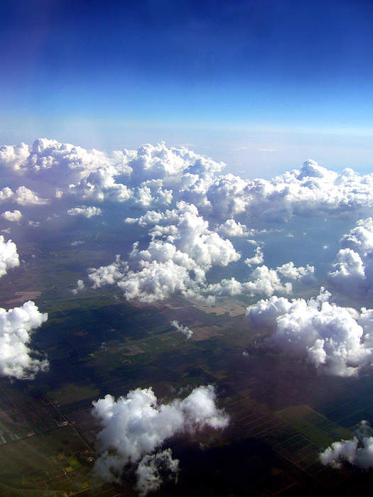 Sky: View upward from the surface of the Earth