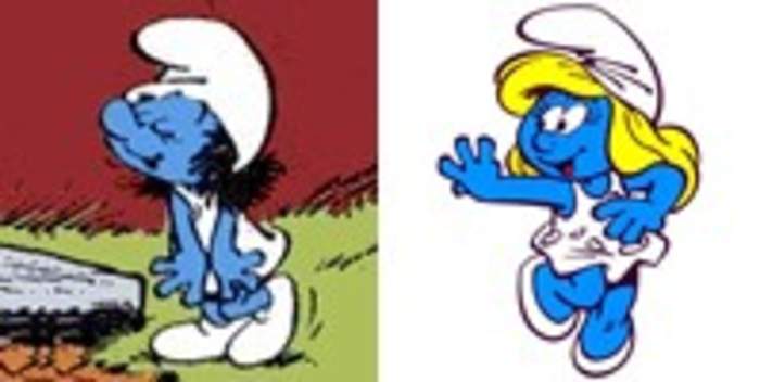 Smurfette: Female character from the Smurfs