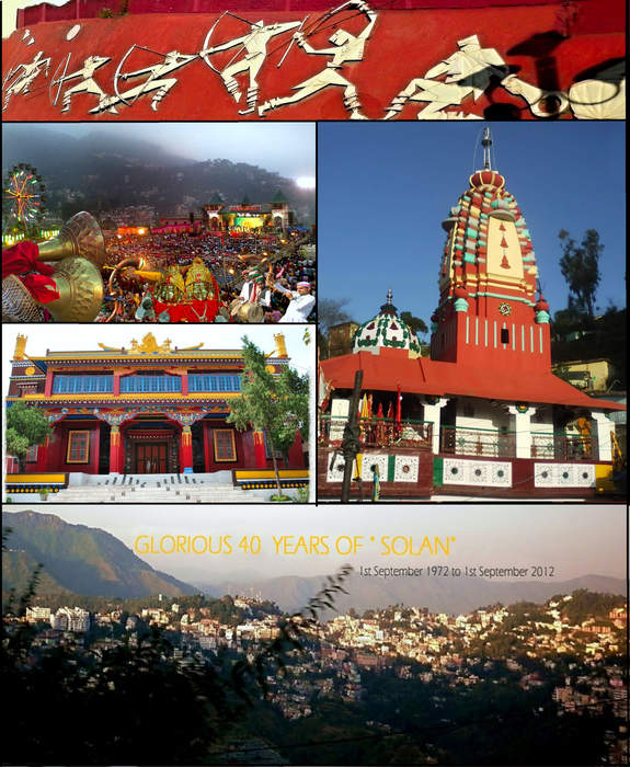 Solan: A city in Himachal Pradesh, India
