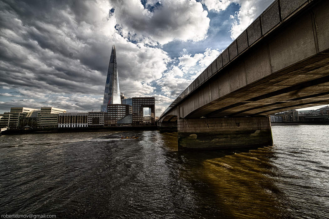 South London: London south of the River Thames, in England