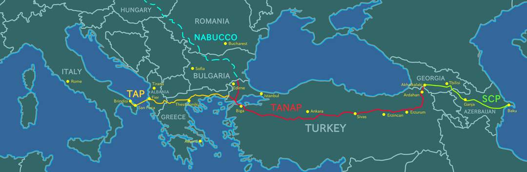 Southern Gas Corridor: Caspian-European pipeline project