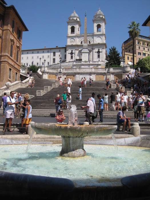 Spanish Steps: Stairs in Rome, Italy