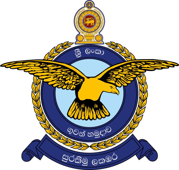 Sri Lanka Air Force: Air warfare branch of Sri Lanka's military forces