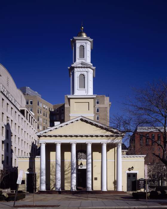 St. John's Episcopal Church, Lafayette Square: United States historic place