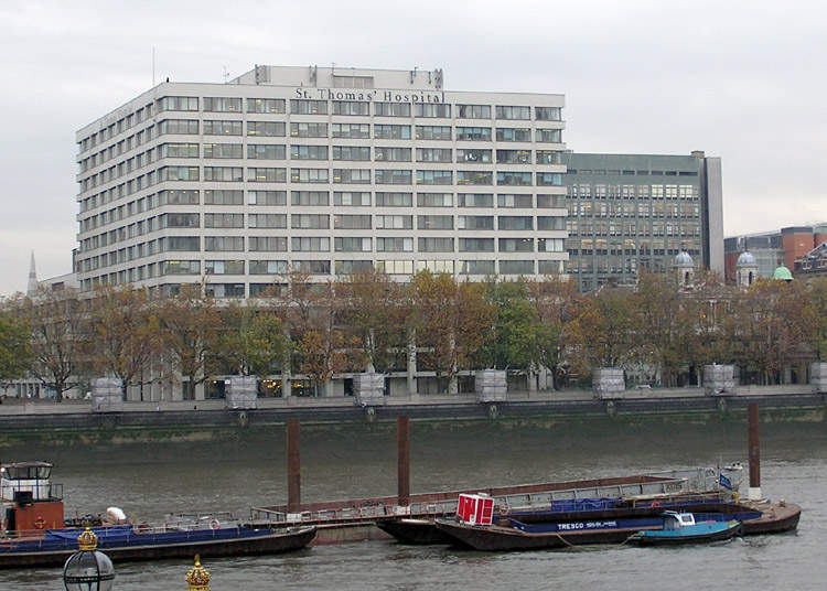 St Thomas' Hospital: Hospital in London, England