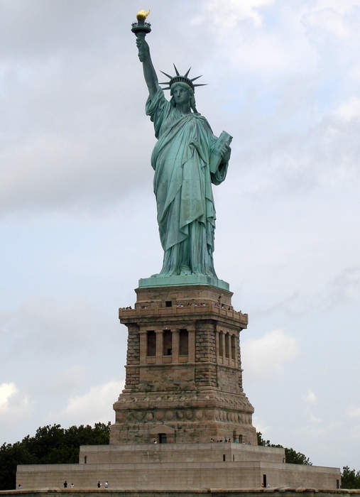 Statue of Liberty: Colossal sculpture in New York Harbor