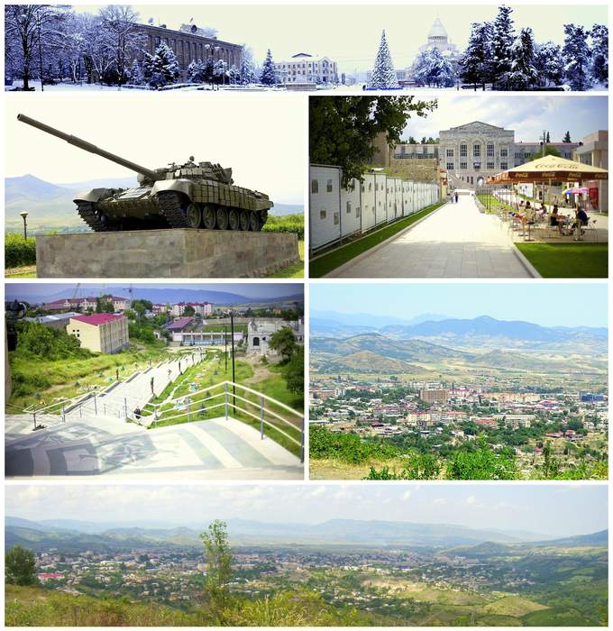 Stepanakert: City in Nagorno-Karabakh, Azerbaijan