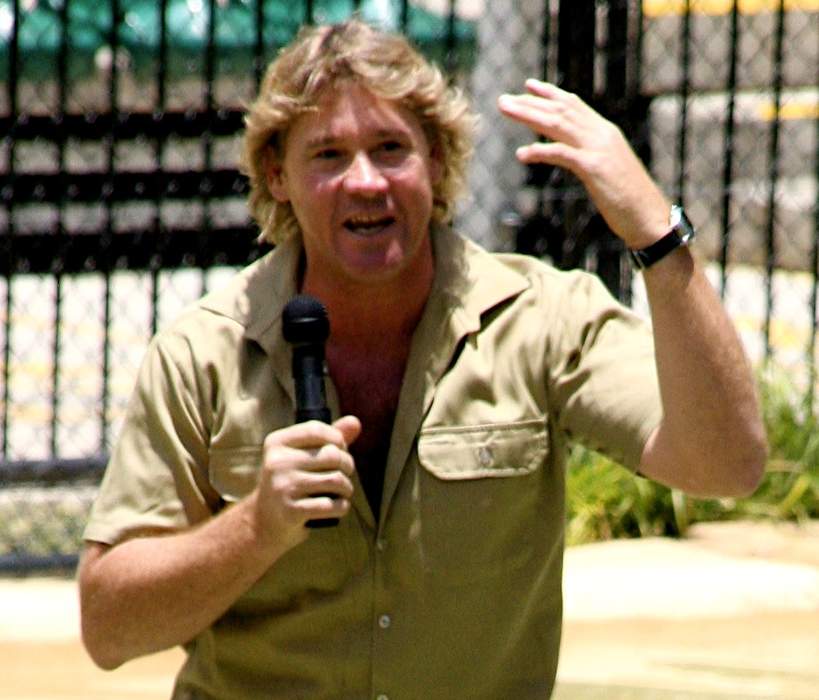 Steve Irwin: Australian zookeeper, conservationist and television personality (1962–2006)