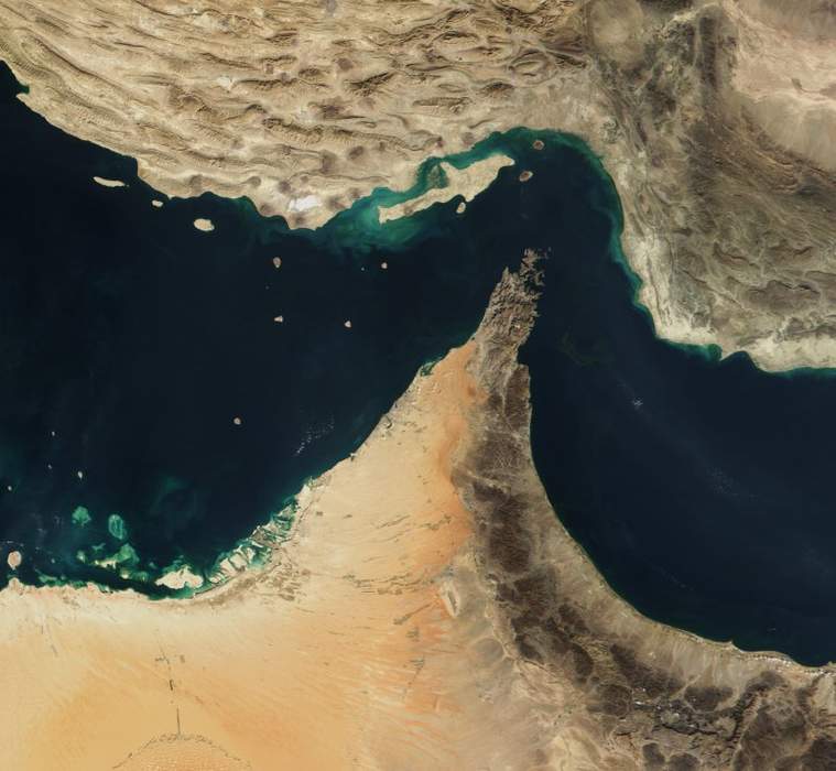 Strait of Hormuz: Strait between the Gulf of Oman and the Persian Gulf