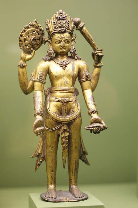 Sudarshana Chakra: Discus weapon used by Vishnu