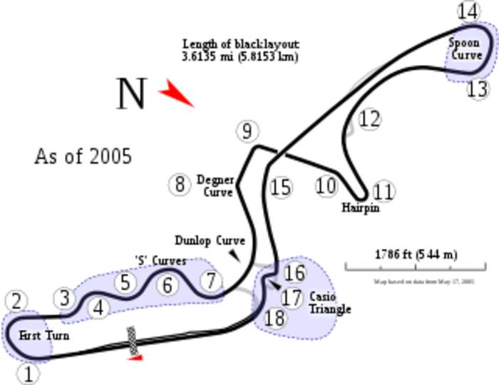 Suzuka International Racing Course: Motorsport track in Japan