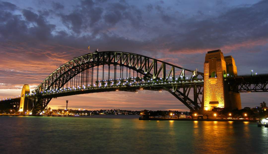 Sydney Harbour Bridge: Bridge across Sydney Harbour in Australia