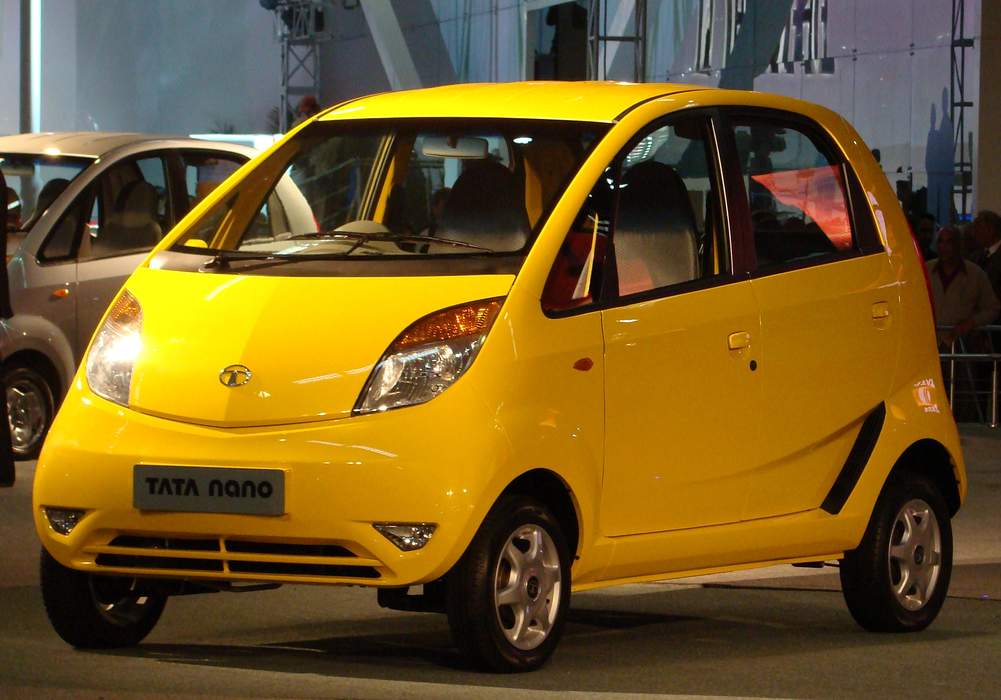 Tata Nano: A compact city car that was manufactured by Tata Motors