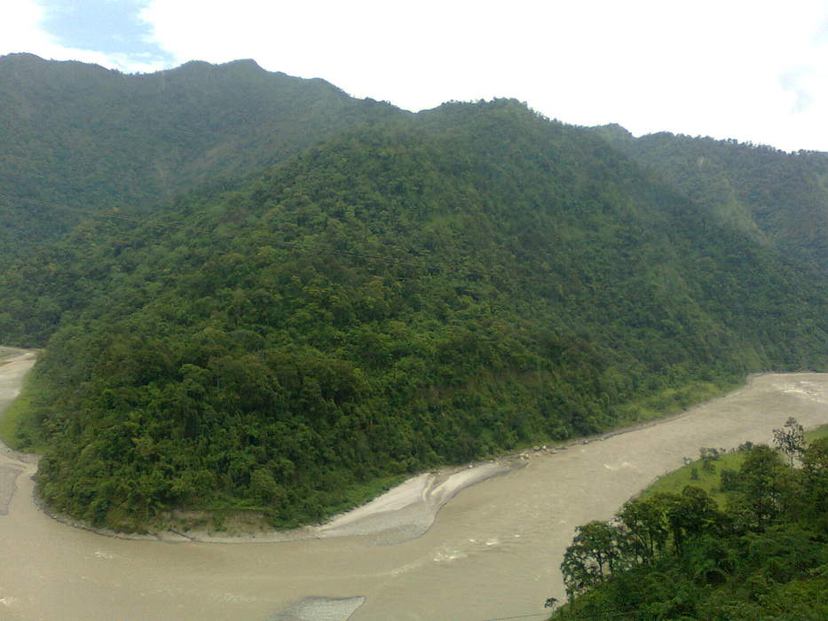 Teesta River: River that flows from the eastern Himalayas to the Bay of Bengal