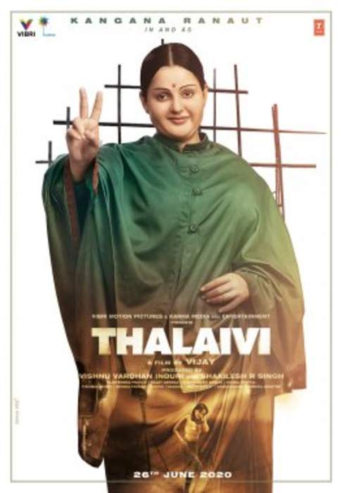 Thalaivi: 2021 Indian biographical film by A. L. Vijay
