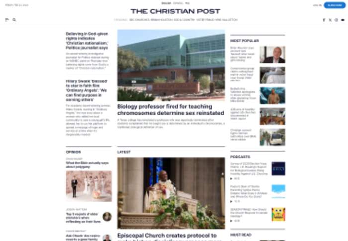 The Christian Post: American online newspaper