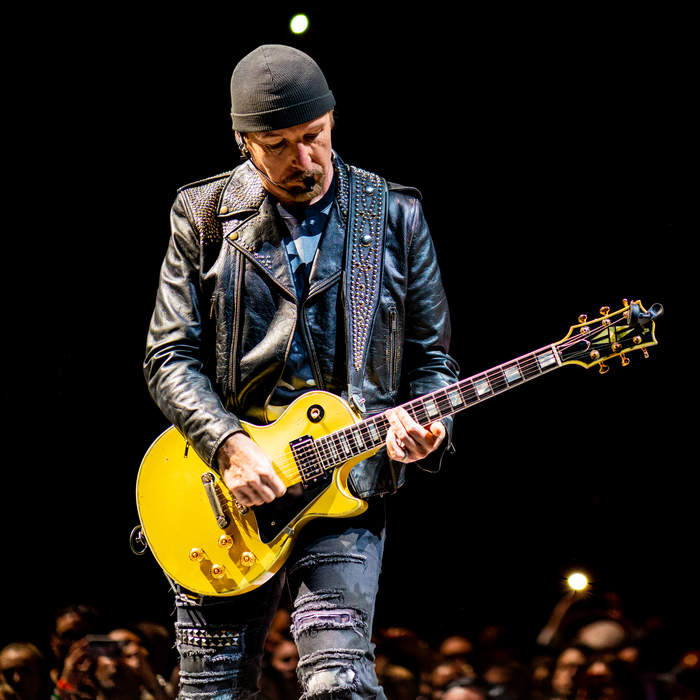 The Edge: Irish rock musician, U2 guitarist