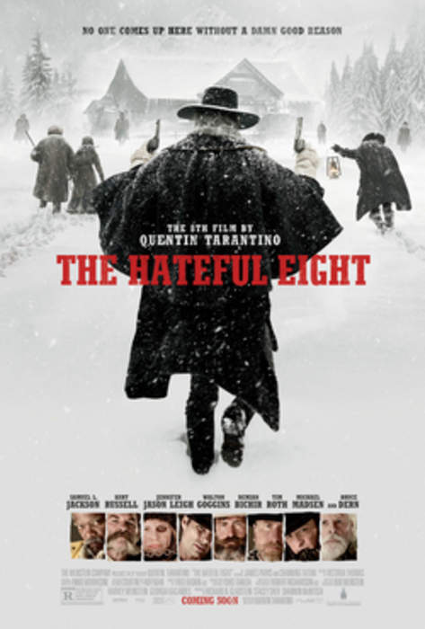 The Hateful Eight: 2015 Western film directed by Quentin Tarantino