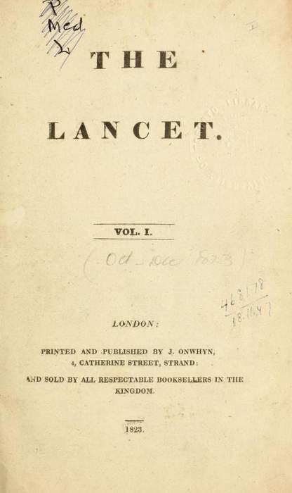 The Lancet: Peer-reviewed general medical journal