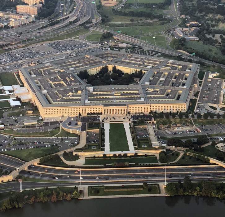 The Pentagon: Headquarters of the US Department of Defense in Arlington, Virginia