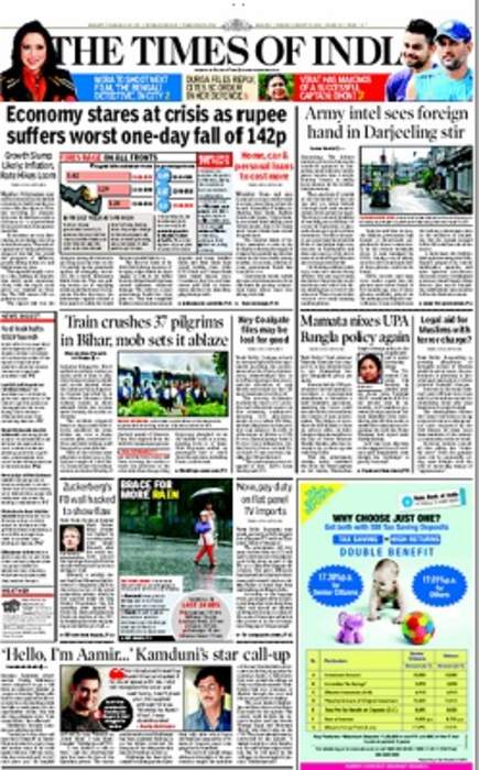 The Times of India: Indian English-language daily newspaper