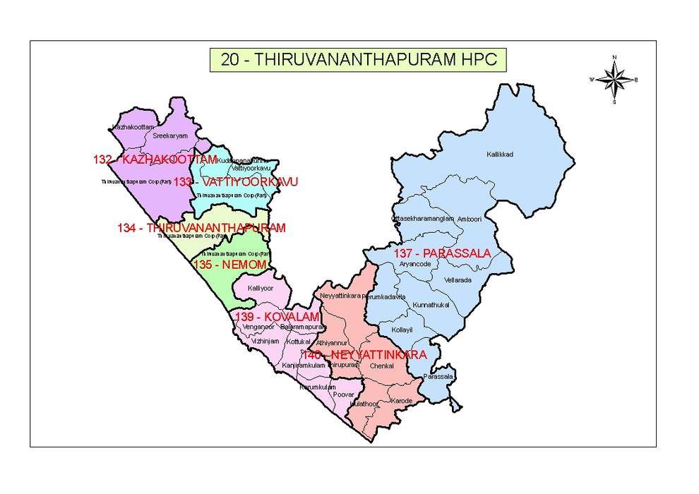 Thiruvananthapuram Lok Sabha constituency: Lok Sabha Constituency in Kerala